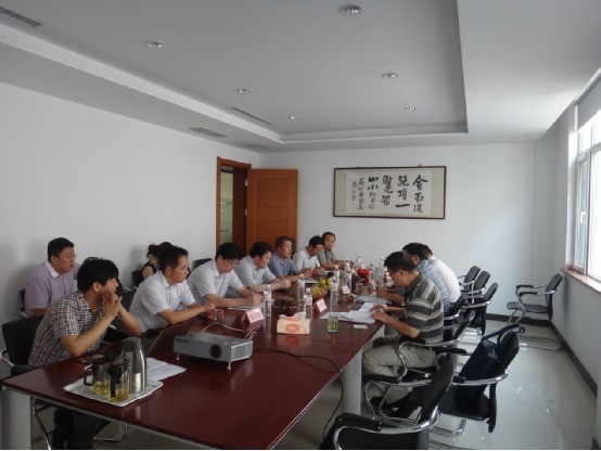 青島市發(fā)改委協(xié)同省里相關部門領導蒞臨我公司指導工作，并深入調研