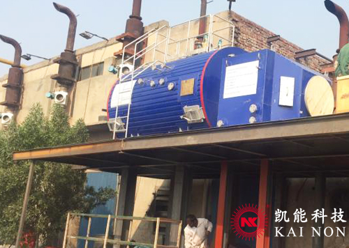 燃氣機組余熱鍋爐項目現場