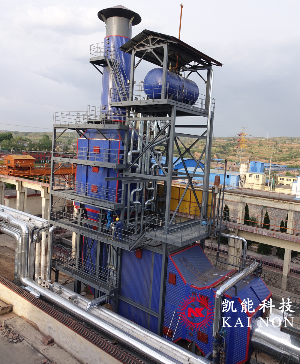 發電機組余熱鍋爐項目現場