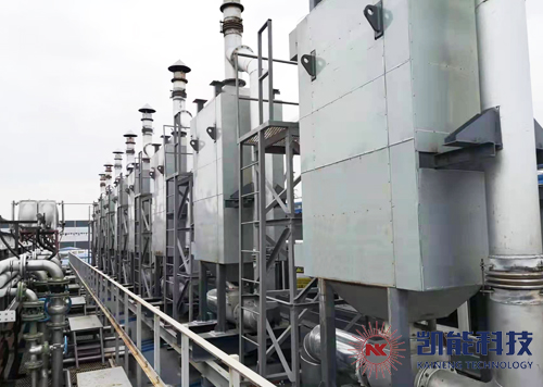 燃氣發電機組余熱鍋爐項目現場