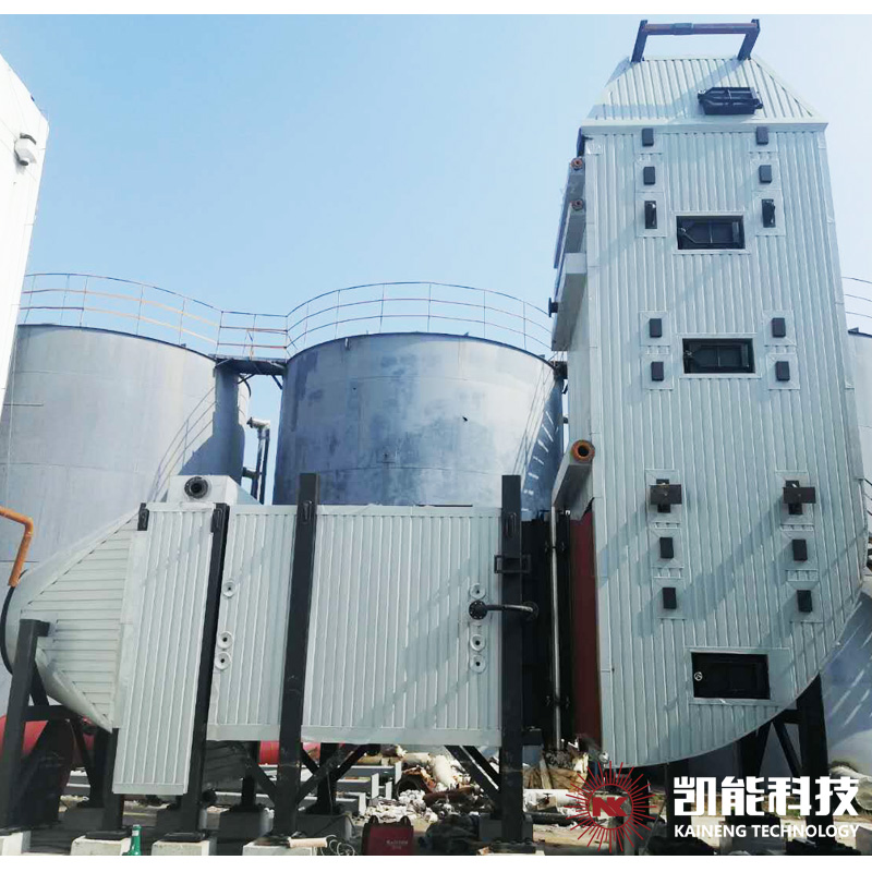 臨沂煙氣余熱鍋爐和SCR脫硝一體化項目現場